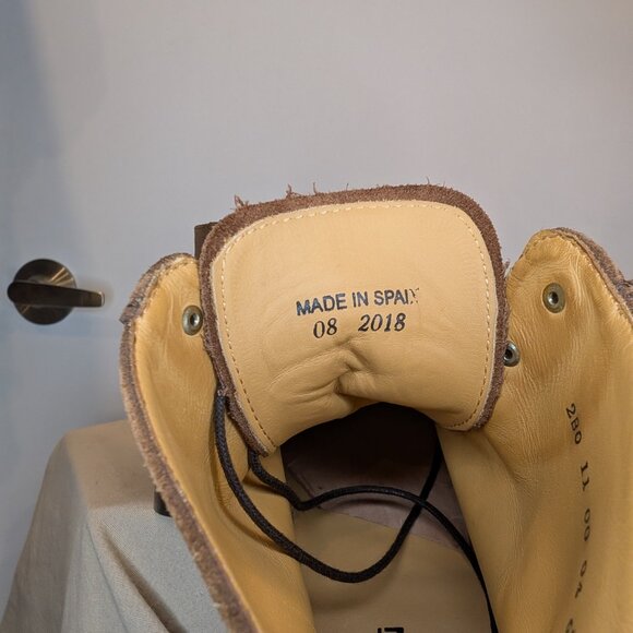 Bowen Equestrian Oxford Style Lace-Up Leather Boots - sz 7.5 - Picture 6 of 16